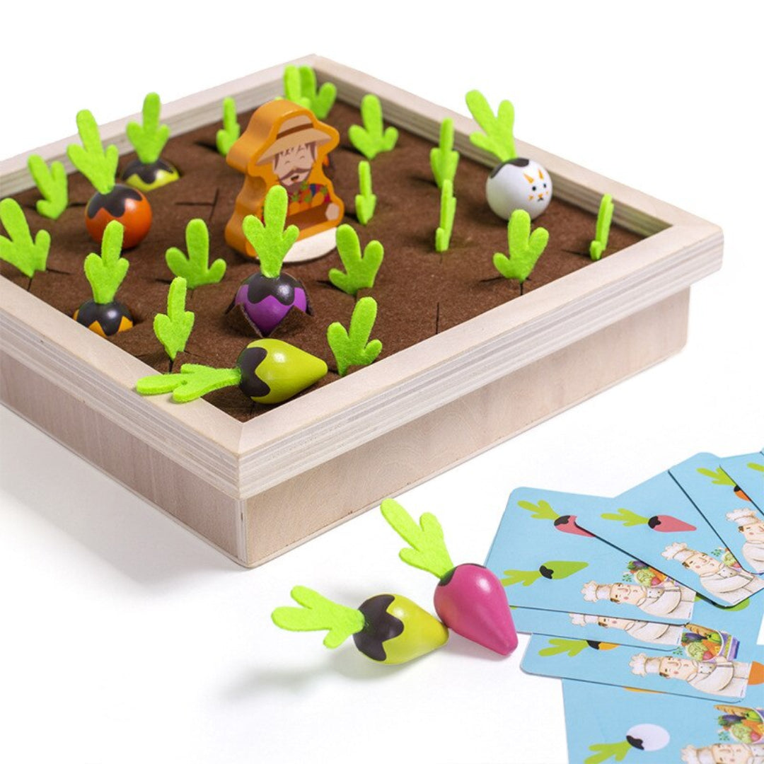 Garden Memory Educational Toy - Vegetable Pulling