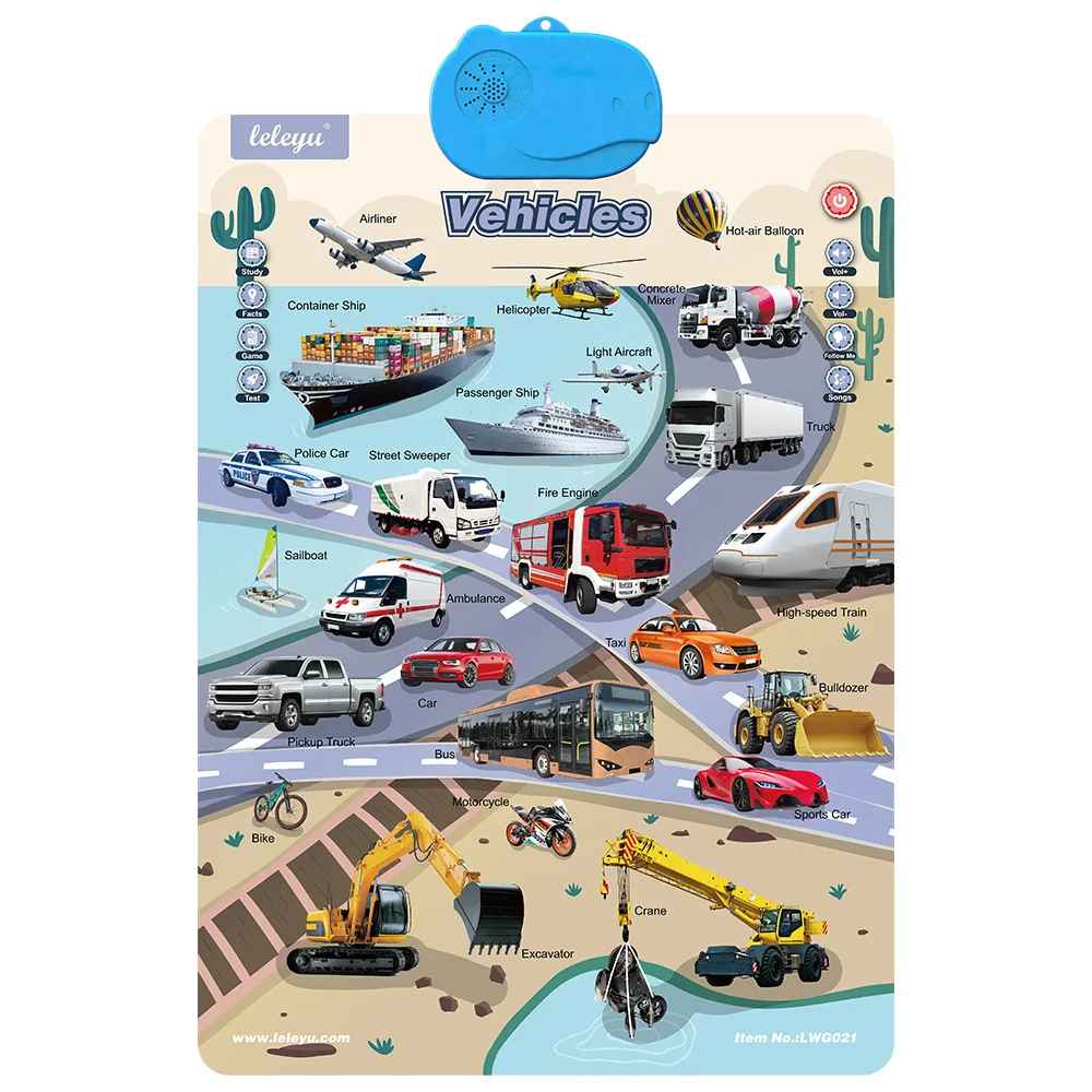 Talking Learning Board with English Words