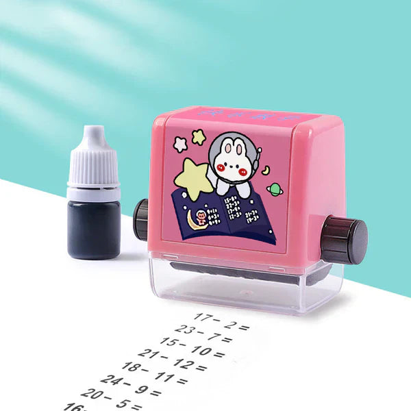 Math Rolling Stamp Set - Digital Practice