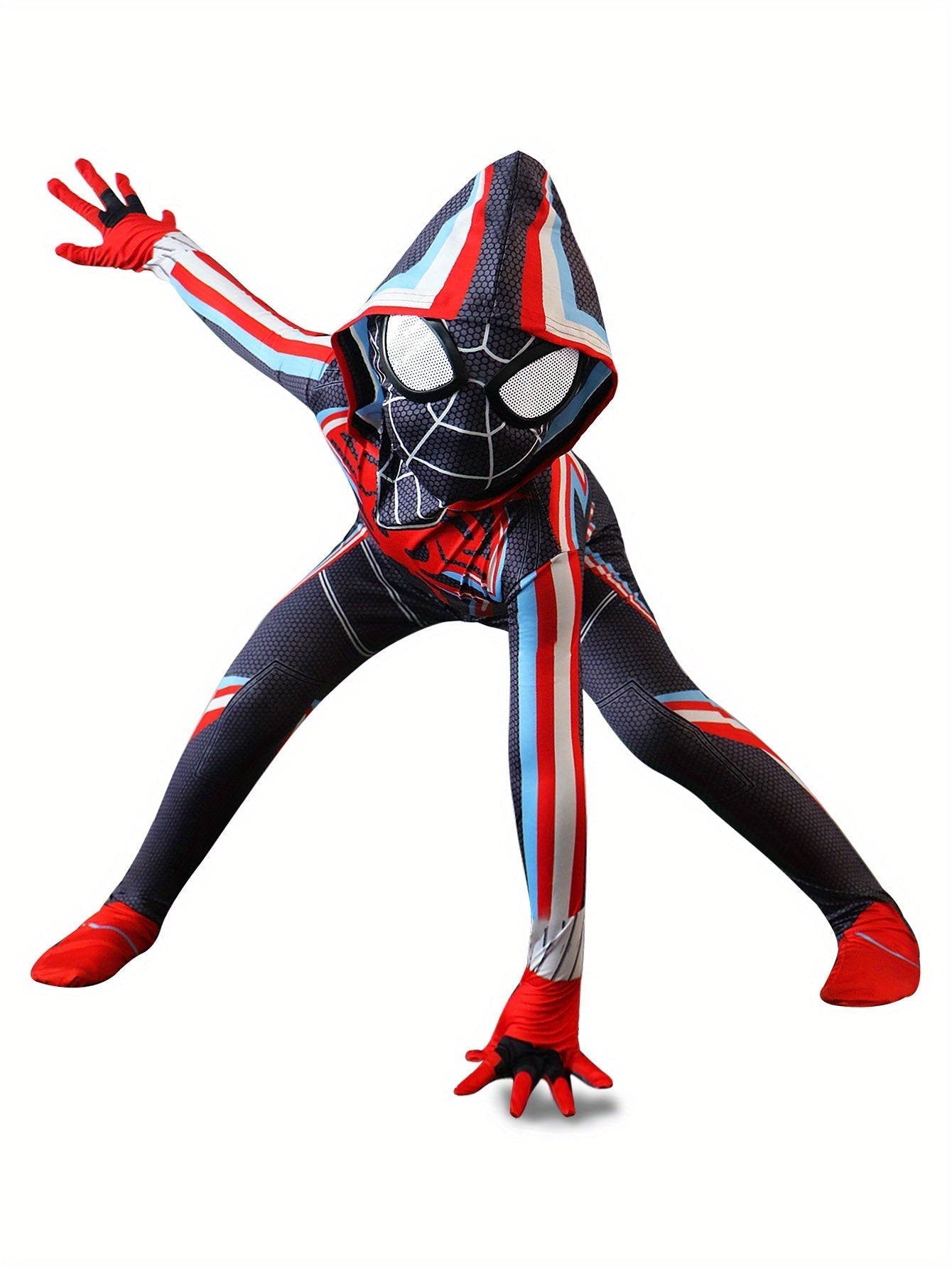 Superhero Costume Set with Mask for Kids - Spiderman