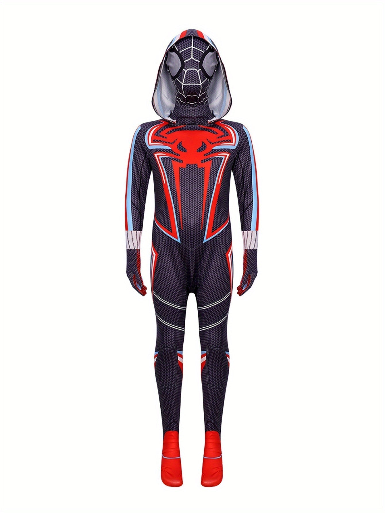 Superhero Costume Set with Mask for Kids - Spiderman