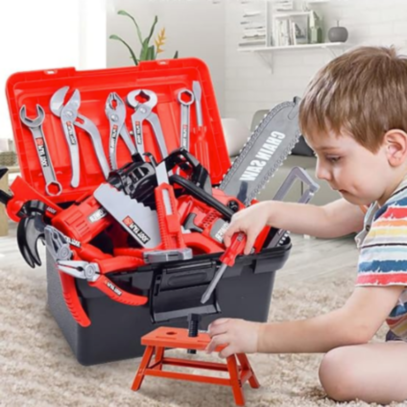 Repair Tool Kit for Pretend Play - Boy Kids