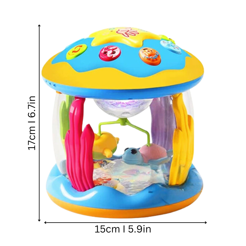 Ocean Rotation Toy with Lights for Babies