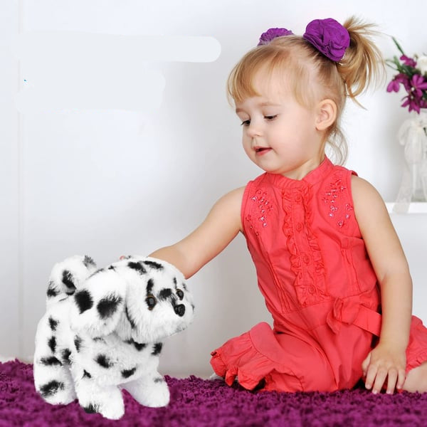 Interactive Plush Dog – Touch & Sound Response Toy