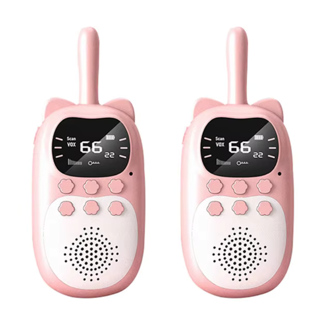Rechargeable Kids Walkie Talkies with 3 km Range