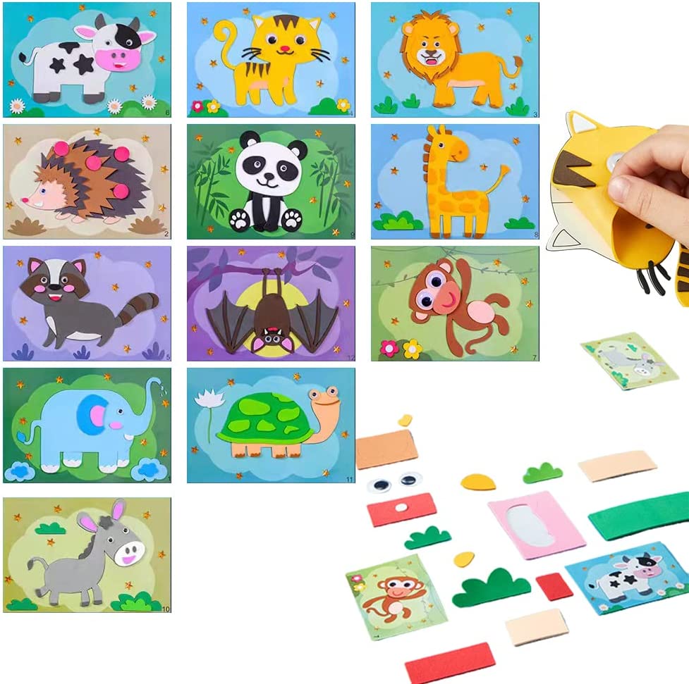 3D Foam Sticker Puzzle for Kids - DIY Fun Learning