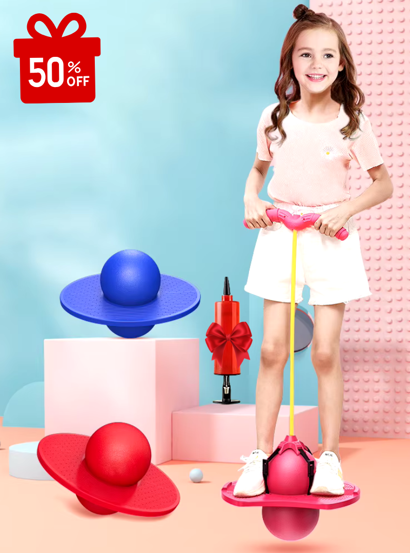 Kids Bouncy Ball – Non-Slip Durable Outdoor Play