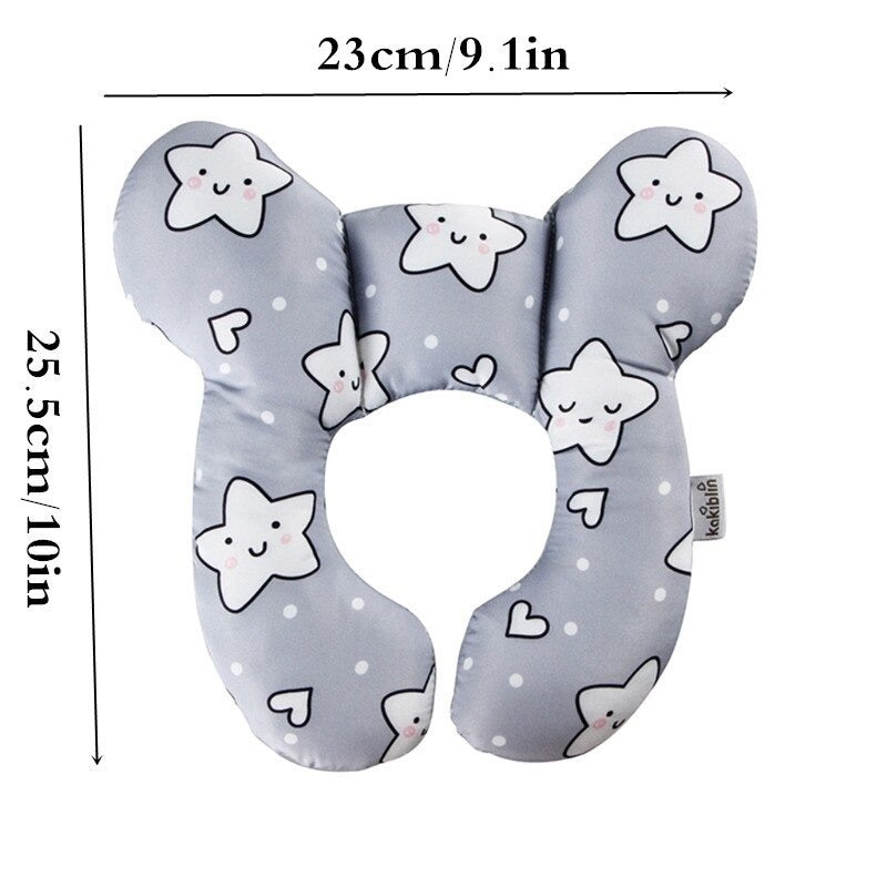 Kids Travel Neck Pillow with Soft Support - Travel Comfort
