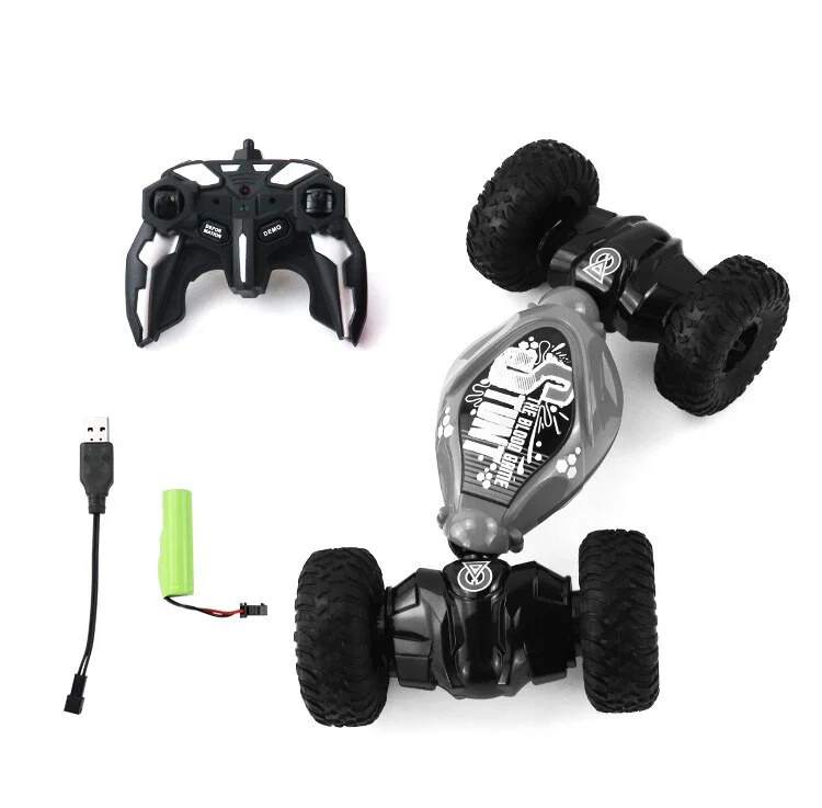 Gesture-Controlled RC Stunt Car – 4WD with 360° Flips