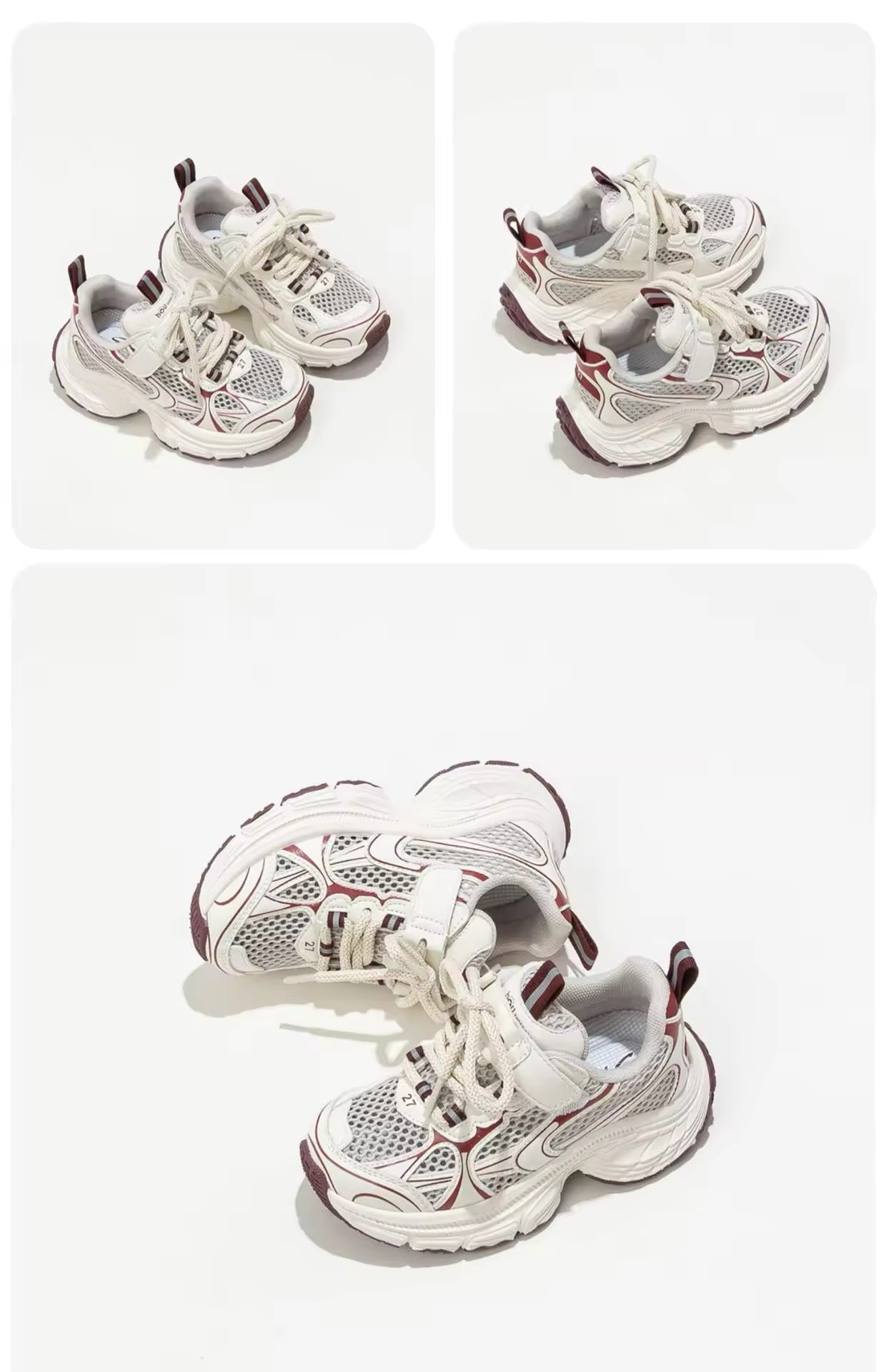 Kids' Slip-On Sneakers – Lightweight Non-Slip Unisex Shoes