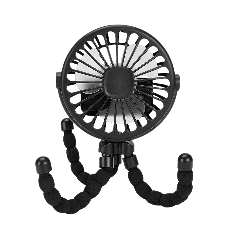Portable Mini Fan with Adjustable Speeds - Octopus Style