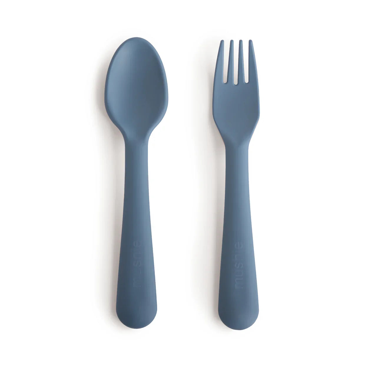 Easy-Grip Toddler Utensils with BPA-Free Fork and Spoon Set