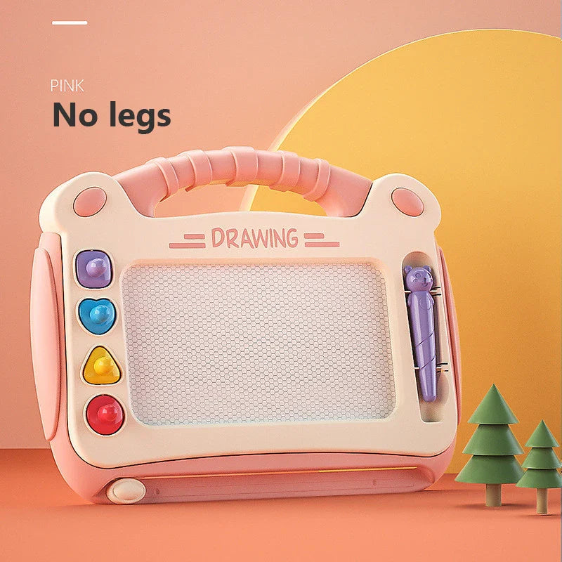 Magnetic Drawing Board with Reusable Pen for Kids