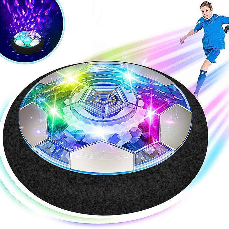 Indoor Air Hockey Soccer Ball – Glides on Floors with LED Lights