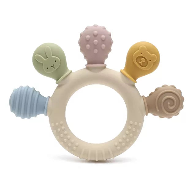 Montessori Silicone Teething Toy - Infant Sensory Care