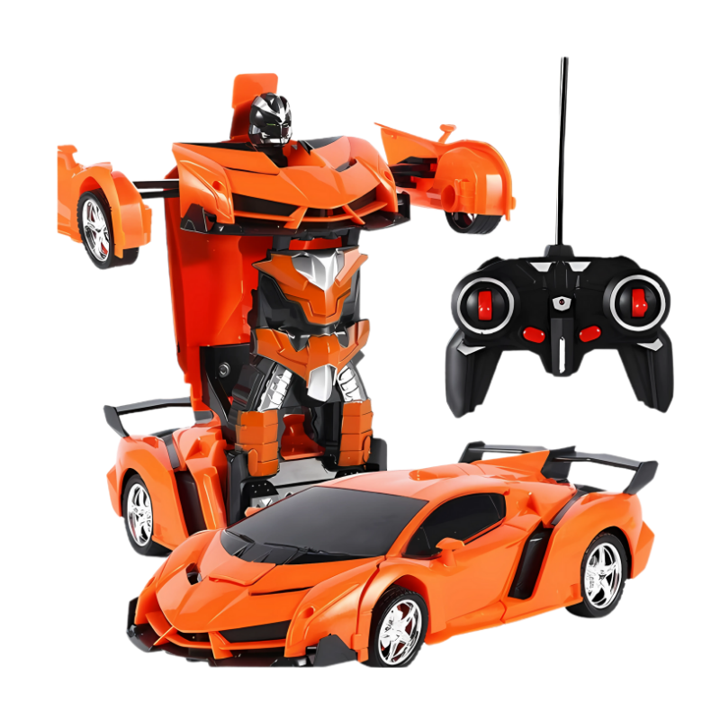 RC Robot Car Toy with Lights and Sounds