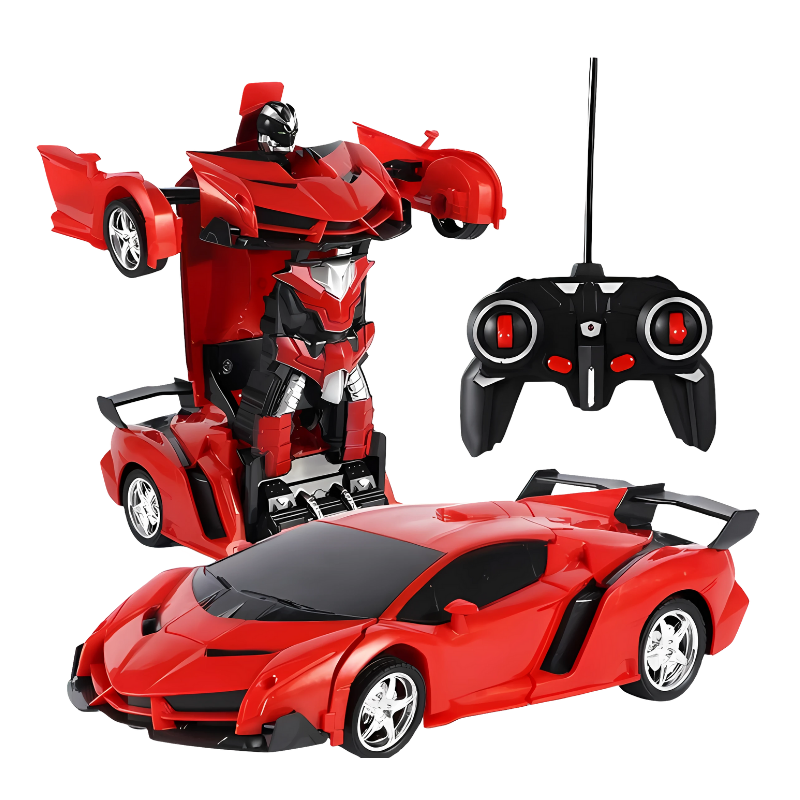 RC Robot Car Toy with Lights and Sounds