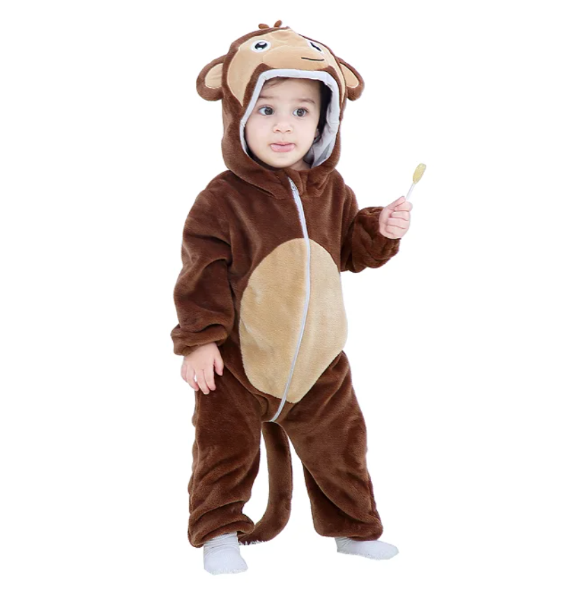 Flannel Baby Onesie – Soft Snap Closure for Infants