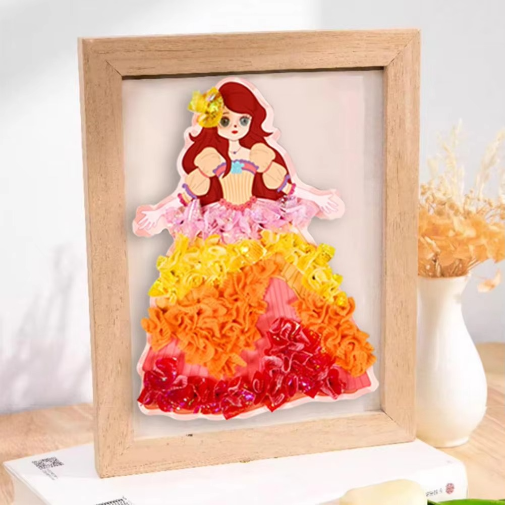 Princess Fashion Design Book with Drawing Templates