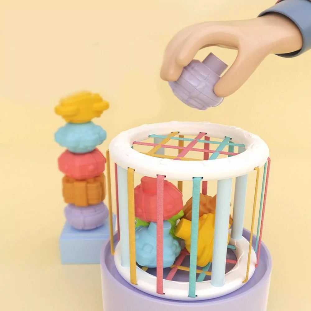 Shape Sorting Toy for Montessori Learning