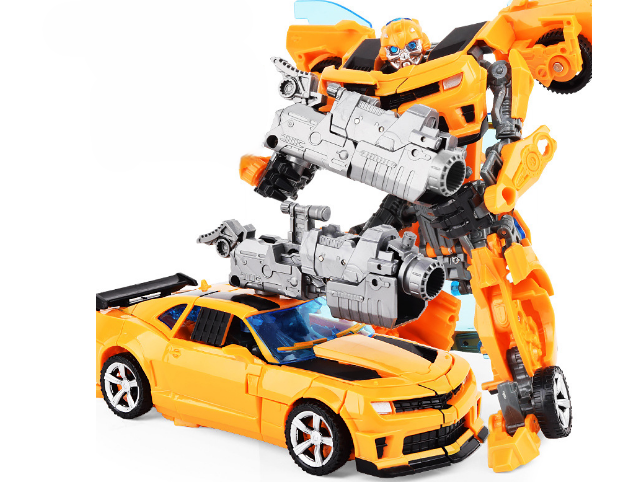 Transforming Robot Car Toy with Remote Control