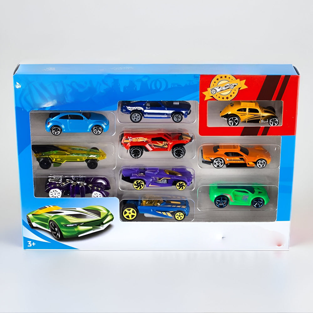 Die Cast Toy Cars Set – 1:64 Scale Detailed Vehicles for Kids