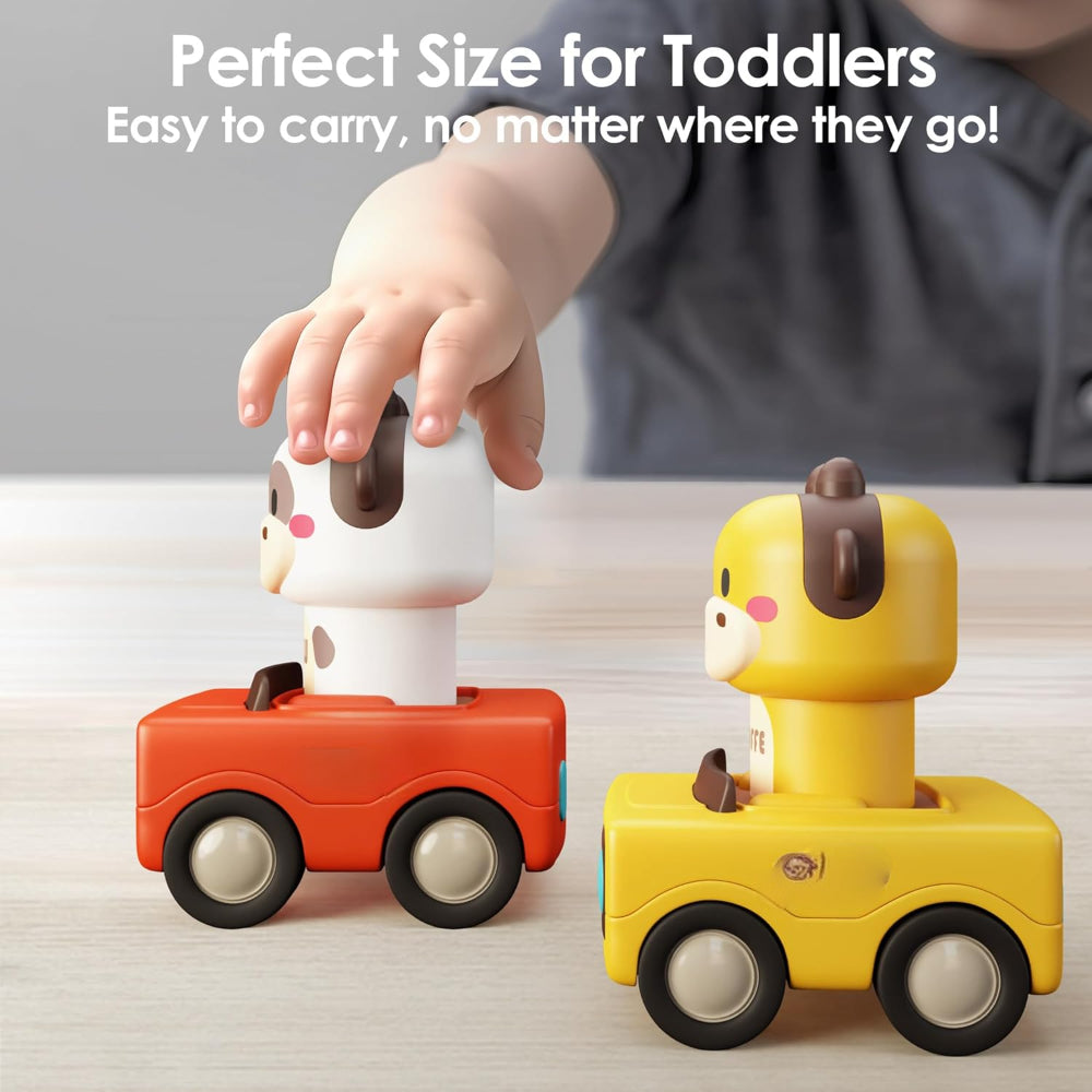 Push & Go Animal Cars – No-Battery Toy Vehicles for Toddlers