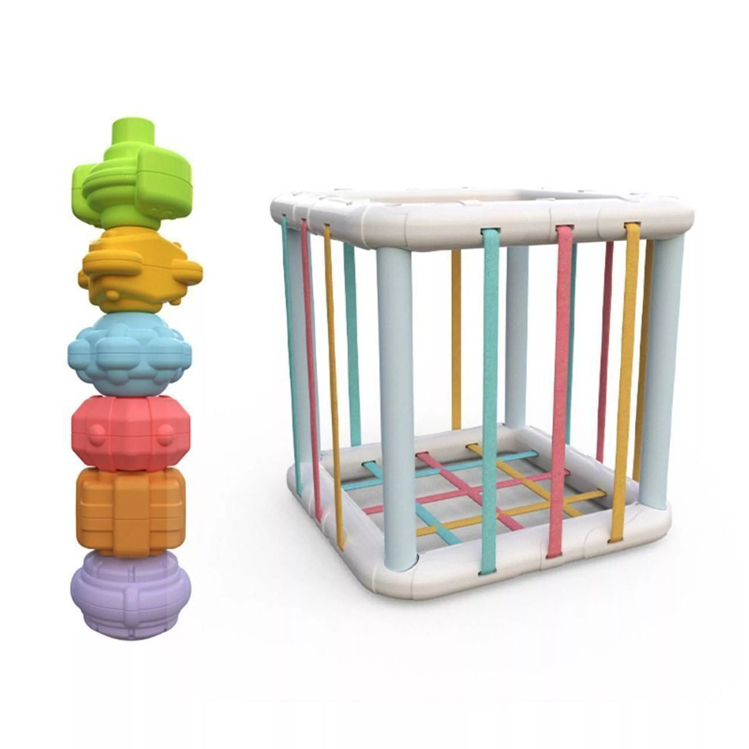 Shape Sorting Toy for Montessori Learning