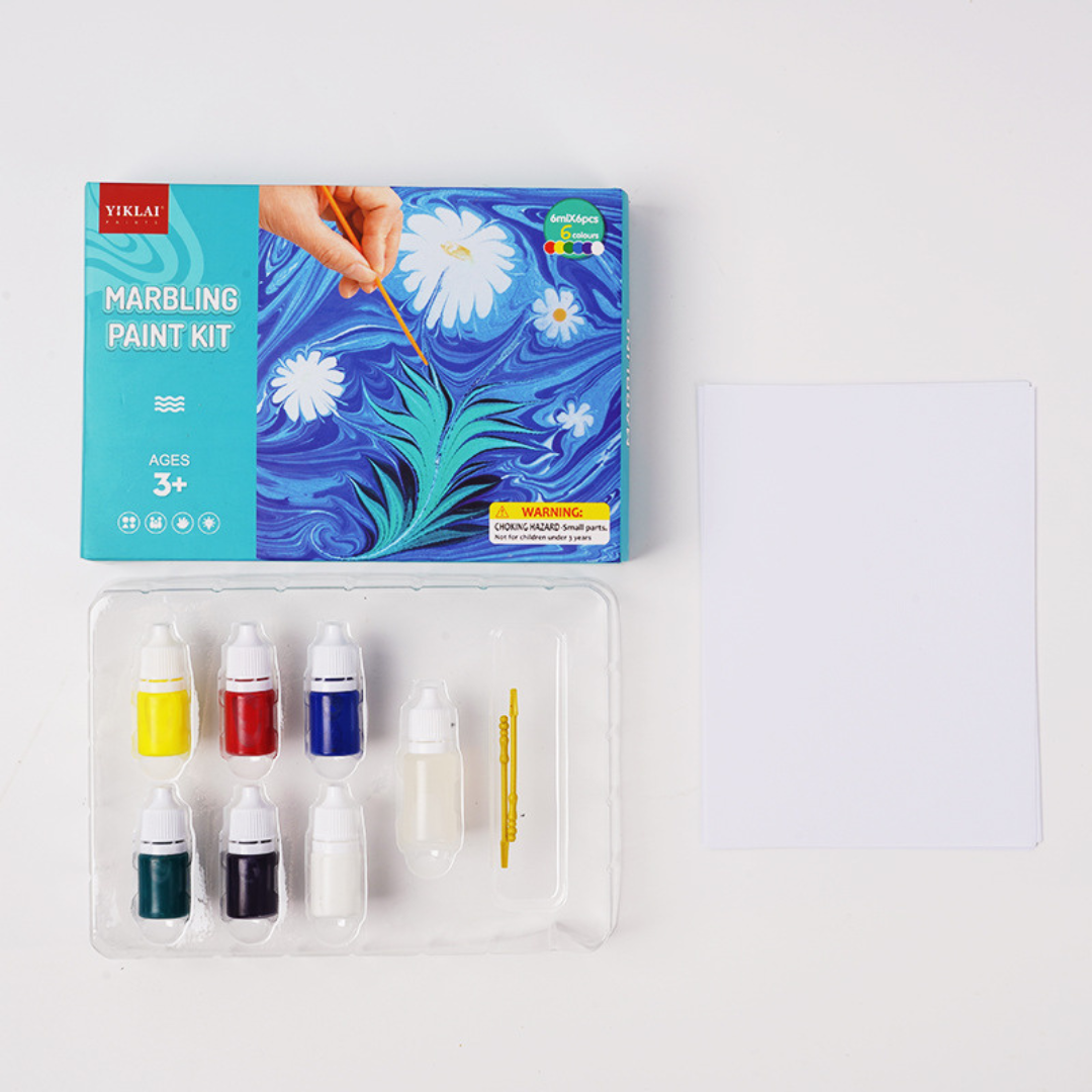 Marbling Paint Art Kit with Color Inks - Creative Crafts