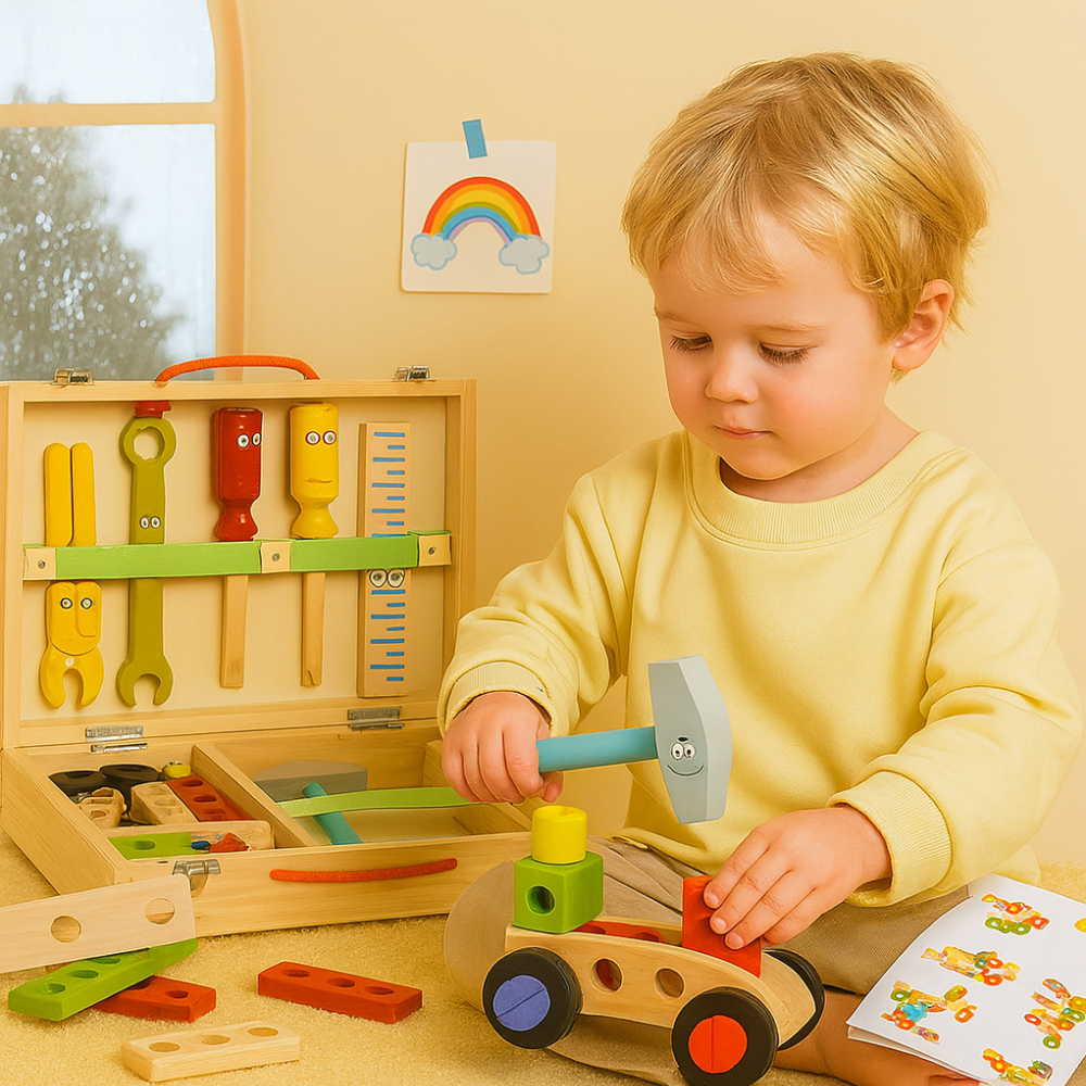 Wooden Tool Set - Assembly Simulation Carpenter