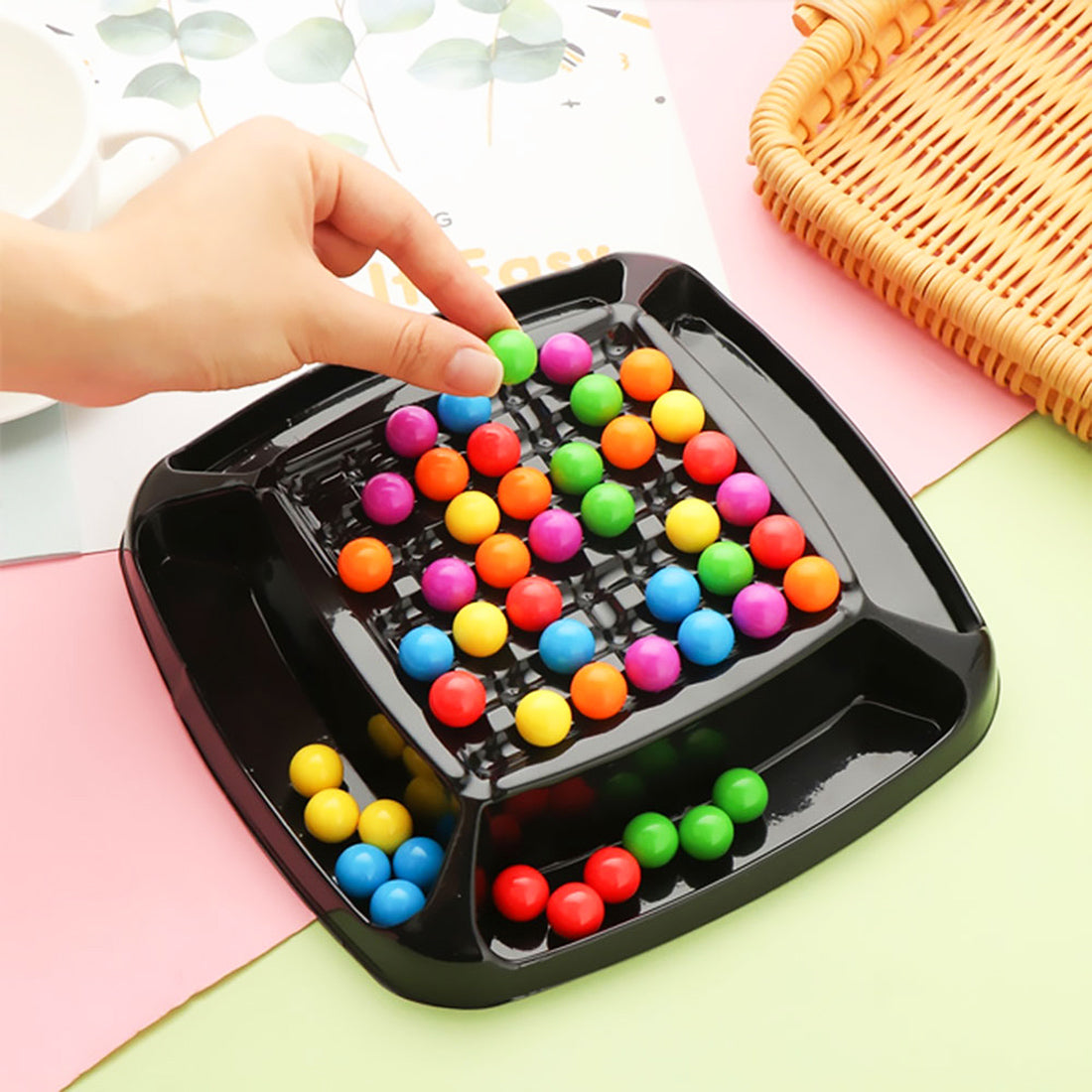 Color Matching Board Game – Logical Thinking Connect Toy