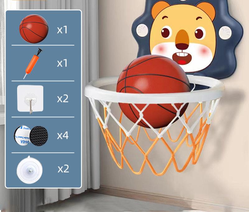 Lion Mini Basketball Hoop Set with Ball for Kids