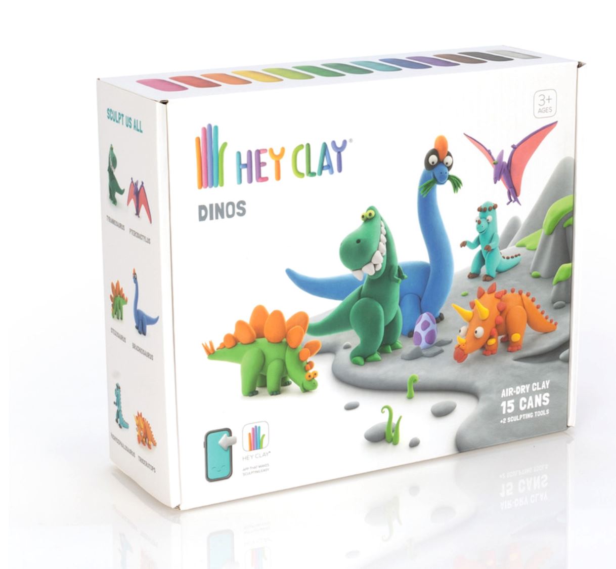 Modeling Clay Set – 18 Cans with App Tutorials