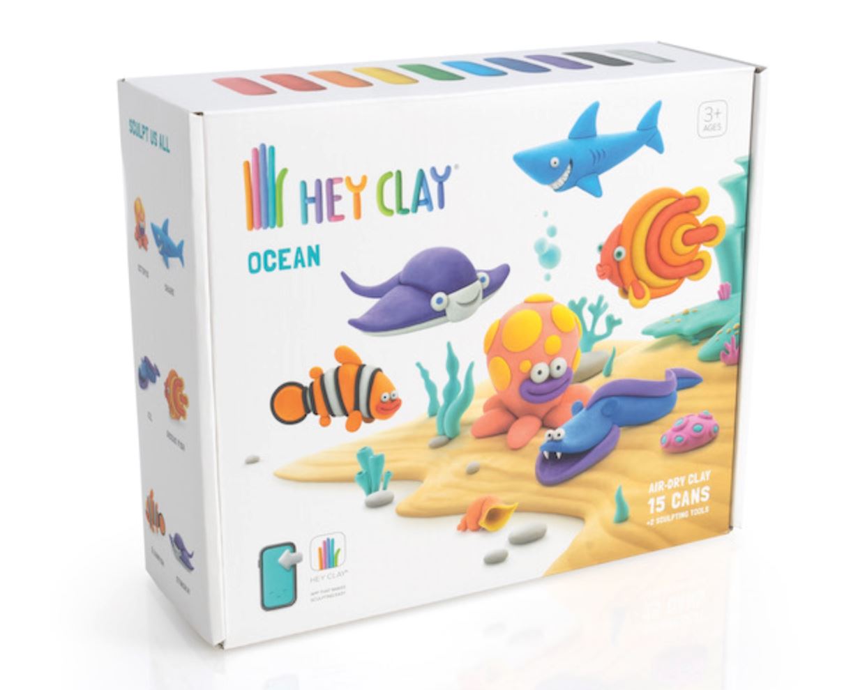 Modeling Clay Set – 18 Cans with App Tutorials