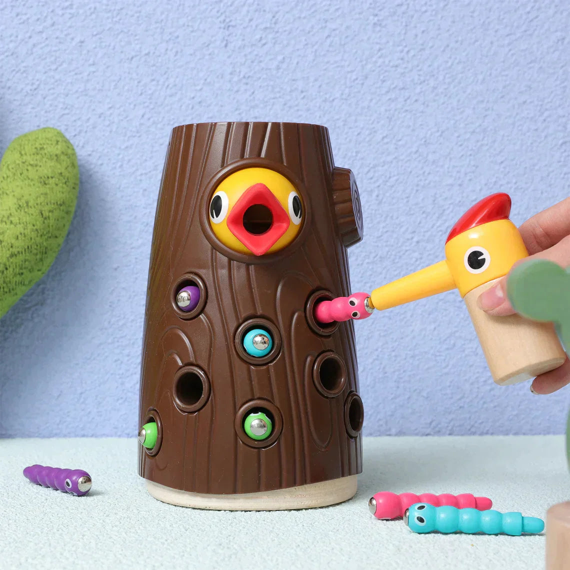 Educational Bird Game with Interactive Nature Play for Kids