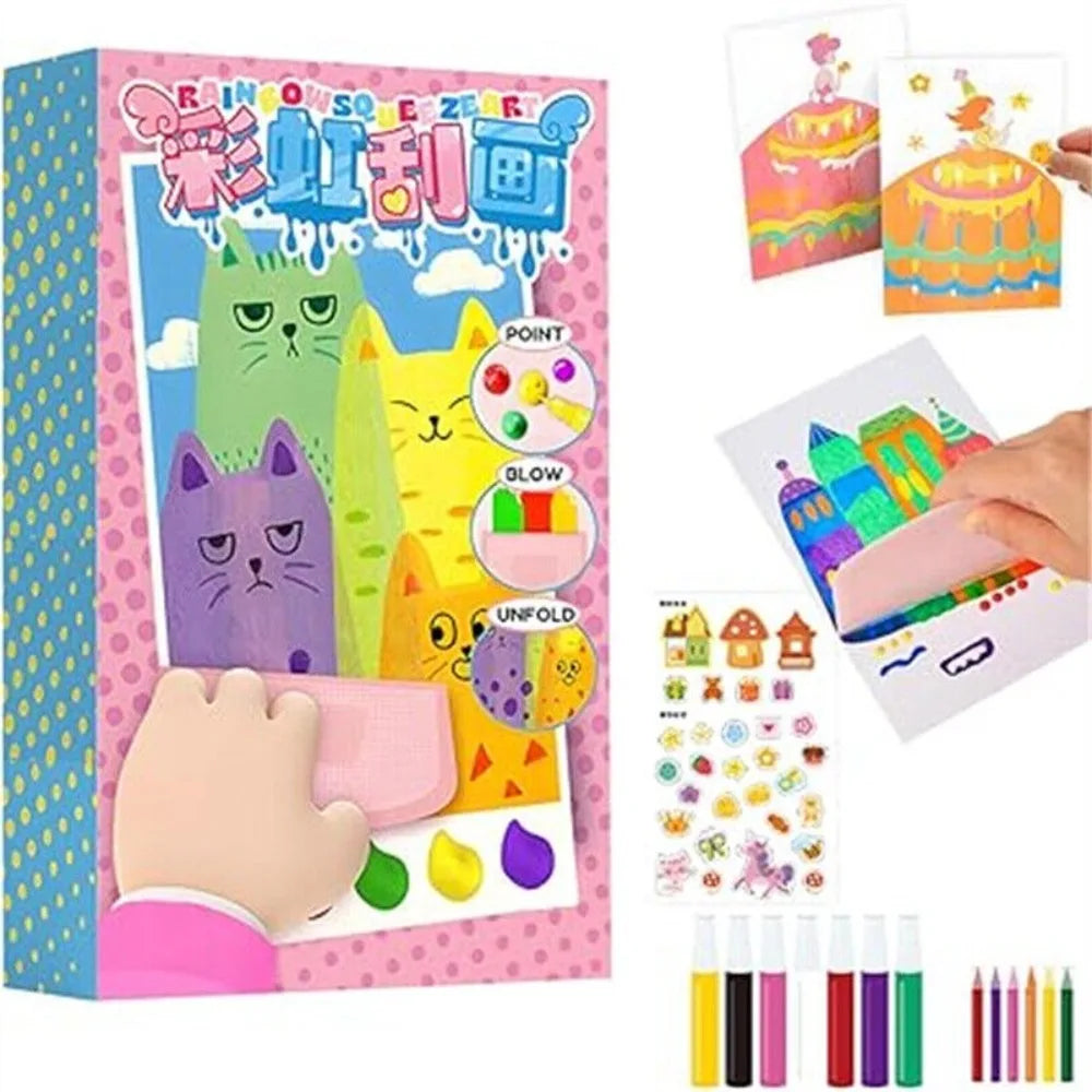 Kids Mess-Free Craft Kit – Complete Creative Fun for Children