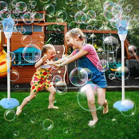 Automatic Bubble Machine – LED Lights & Leakproof