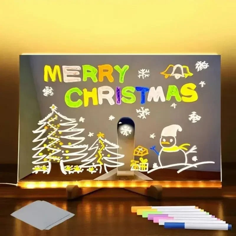 Kids LED Drawing Lamp with Light Board