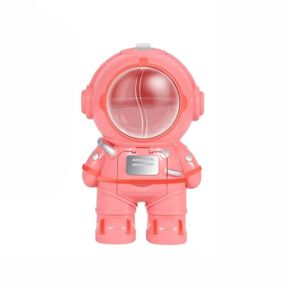 Astronaut Drinking Bottle with Straw for Kids