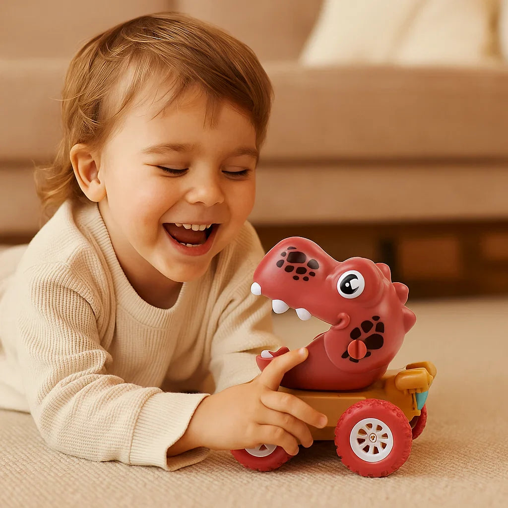 Dino Monster Trucks – Easy Push Play for Kids