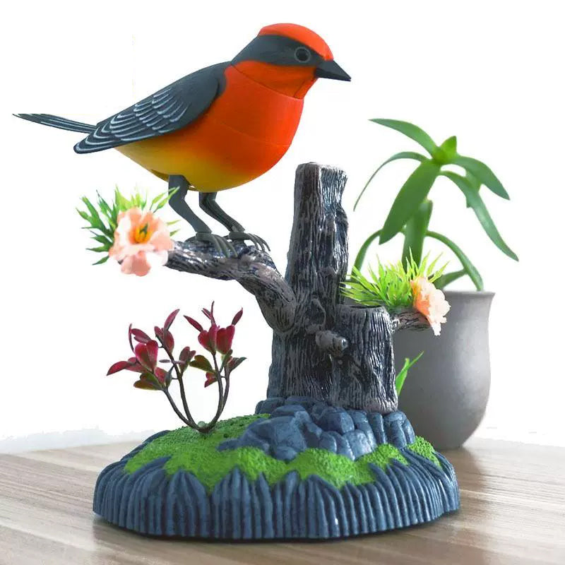 Interactive Chirping Bird Toy – Voice-Activated Sounds & Movement