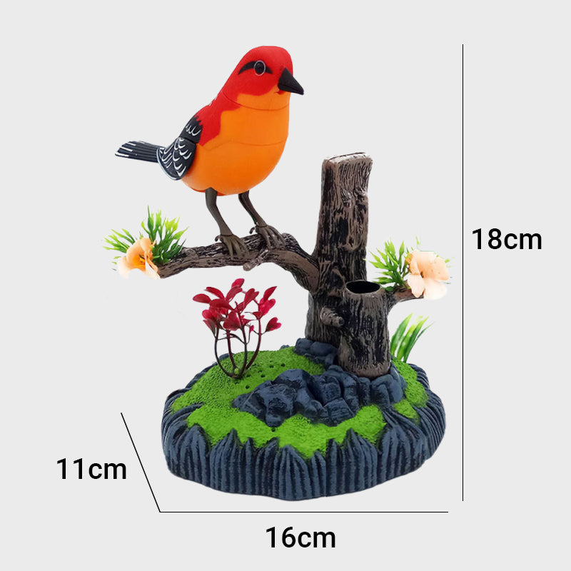 Interactive Chirping Bird Toy – Voice-Activated Sounds & Movement