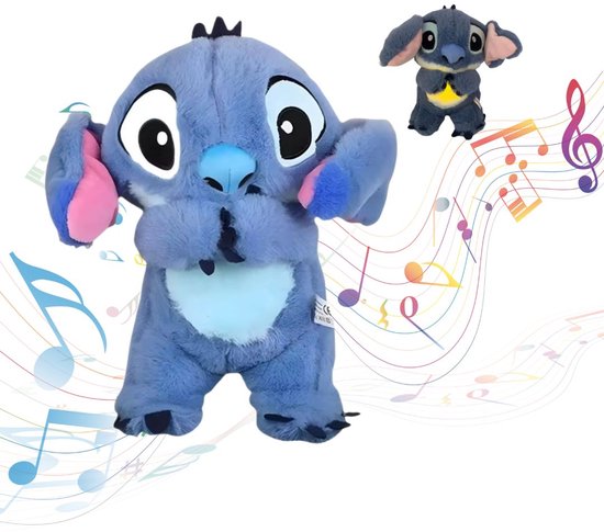 Stitch Plush Night Light Toy with LED Glow for Kids