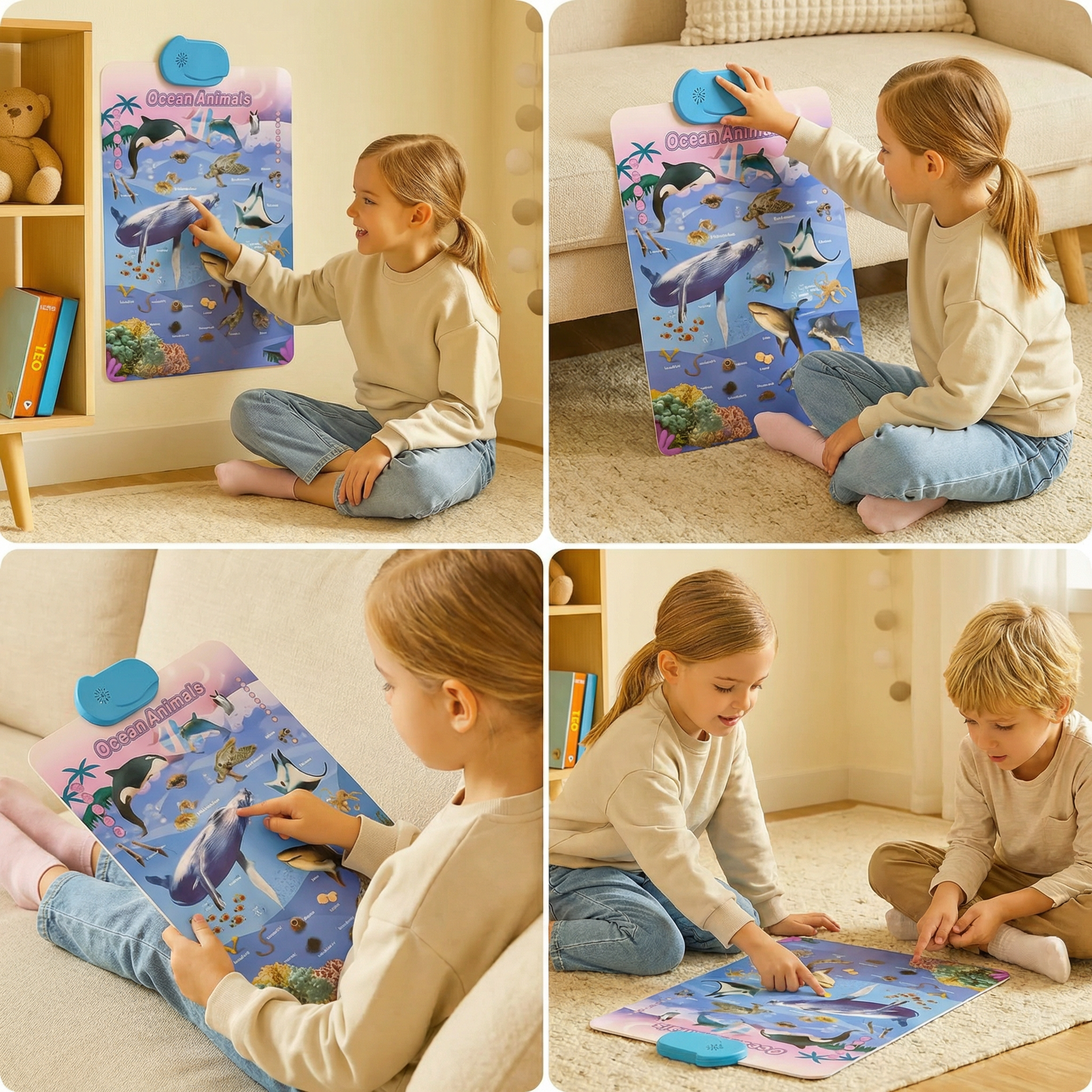 Talking Learning Board with English Words