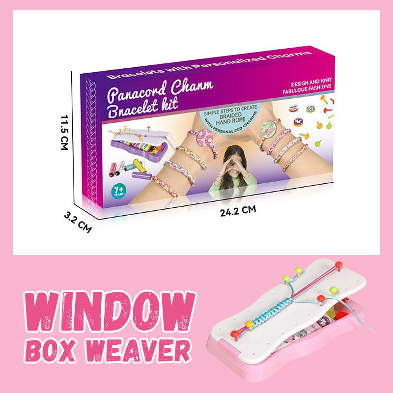 DIY Rope Braiding Kit with Color Strings