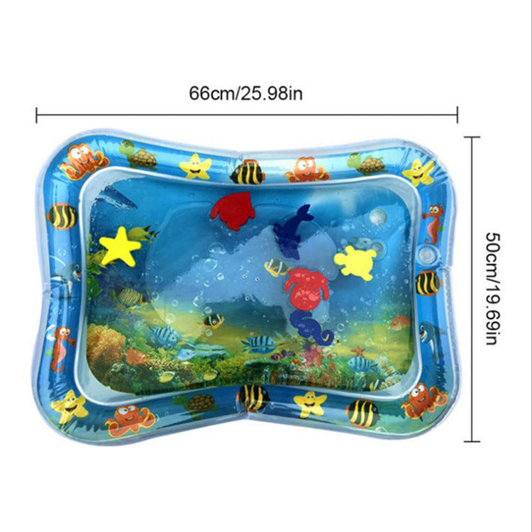 Baby Tummy Time Water Mat For Sensory Play Infant Development