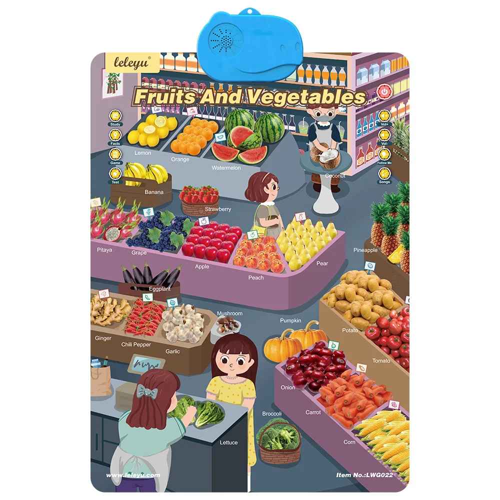 Talking Learning Board with English Words