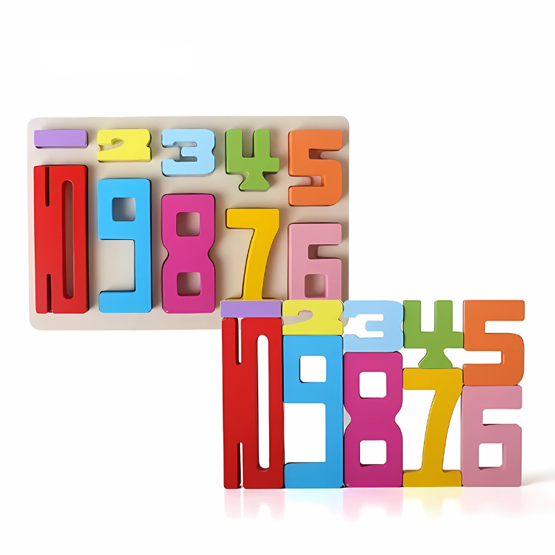 Number Stacking Blocks – Early Math Learning with 5 Levels