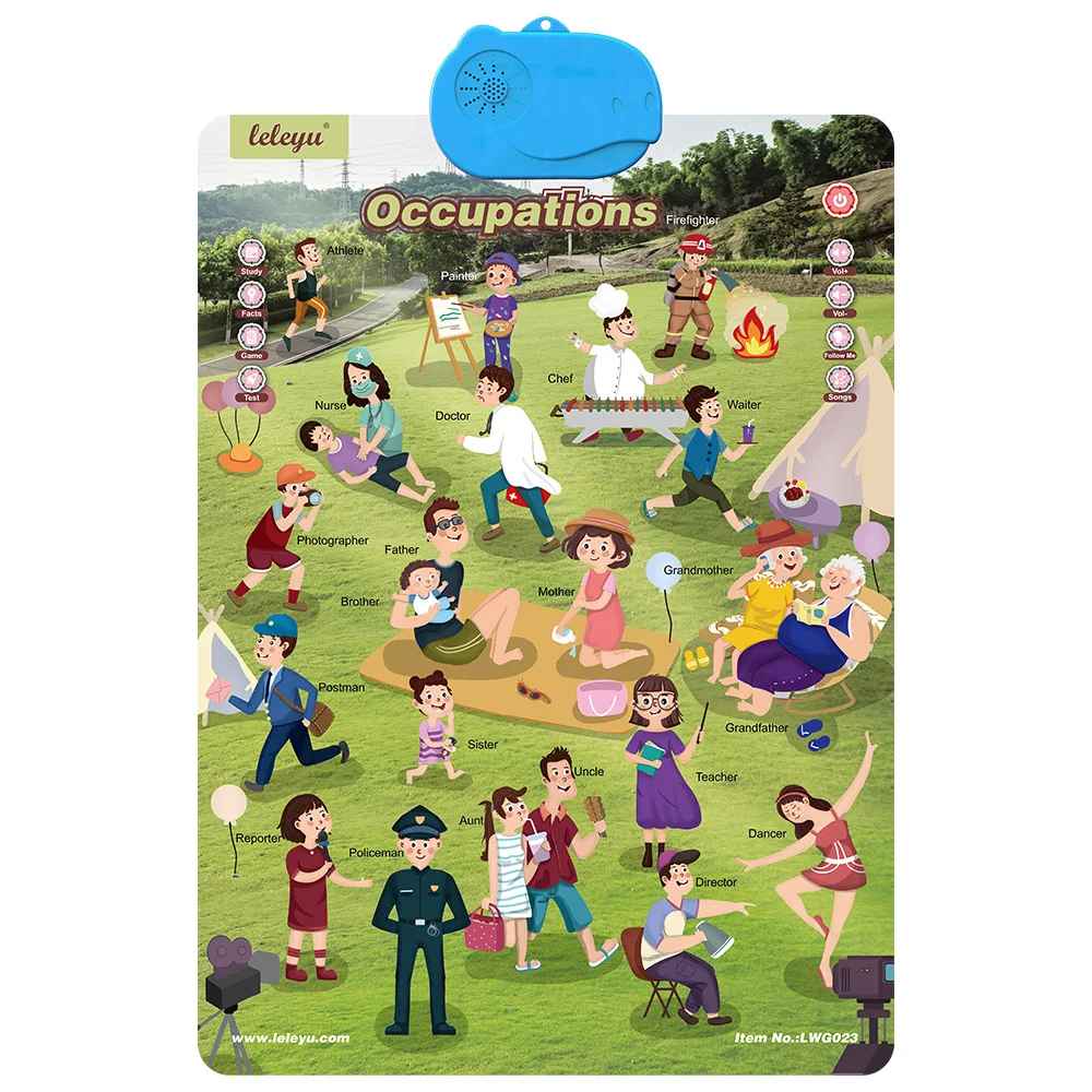 Talking Learning Board with English Words