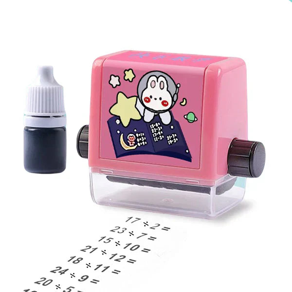 Math Rolling Stamp Set - Digital Practice